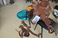 Size 16, Brand New, Wade Western Hand Tooled Saddle with Bridle, Breast Plate & Carry Bag 