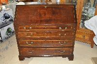 Georgian Mahogany Bureau  