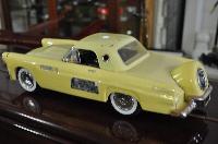 Jim Beam Decanter of 1956 Thunderbird By Regal China 1986 with Contents