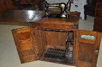 Jones Sewing Machine in with Attachments (Item 30040) GippsWares