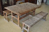 Jarrah Wooden Outdoor Setting 150cm x 90cm (Item 32408) Yarragon