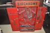 Vintage Sidchrome Wall Cabinet Tool Box with Contents 
