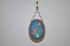 9ct Gold Pendant with Solid Opal 