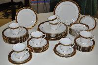 47 Piece Noritake Contemporary Levant 3985 Dinner Setting (Item 33627