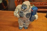 Vintage 60s Marx Mighty King Kong Remote Control Battery Operated Tin ...
