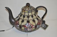 Tiffany Style Teapot Lamp (Item 32269) Yarragon Auction House