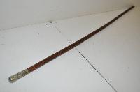 WW1 Swagger Stick with Silver Top (Item# 34933) - GippsWares