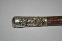 WW1 Swagger Stick with Silver Top (Item# 34933) - GippsWares