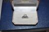 18ct White Gold Diamond Ring, 1.50ct, P2 Clarity Size M1/2 3.14g with Valuation of $7700 
