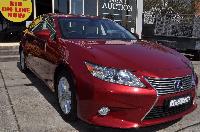 2013 Lexus ES300H Hybrid Sedan VIN JTHEW1GG802042645 ODO 3953kms Reg number 1BD7TK Reg Until 13/05/2024 (249) 