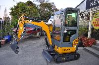 2024 AGT Enclosed Mini Excavator Model QK18RXS-C 