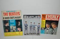 3 x Magazines - 2 x Beatles, 1 x Dated 1964 & 1963 Everly Brothers 